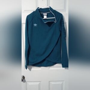 Umbro Side Zip Women's Blue Sweatshirt
